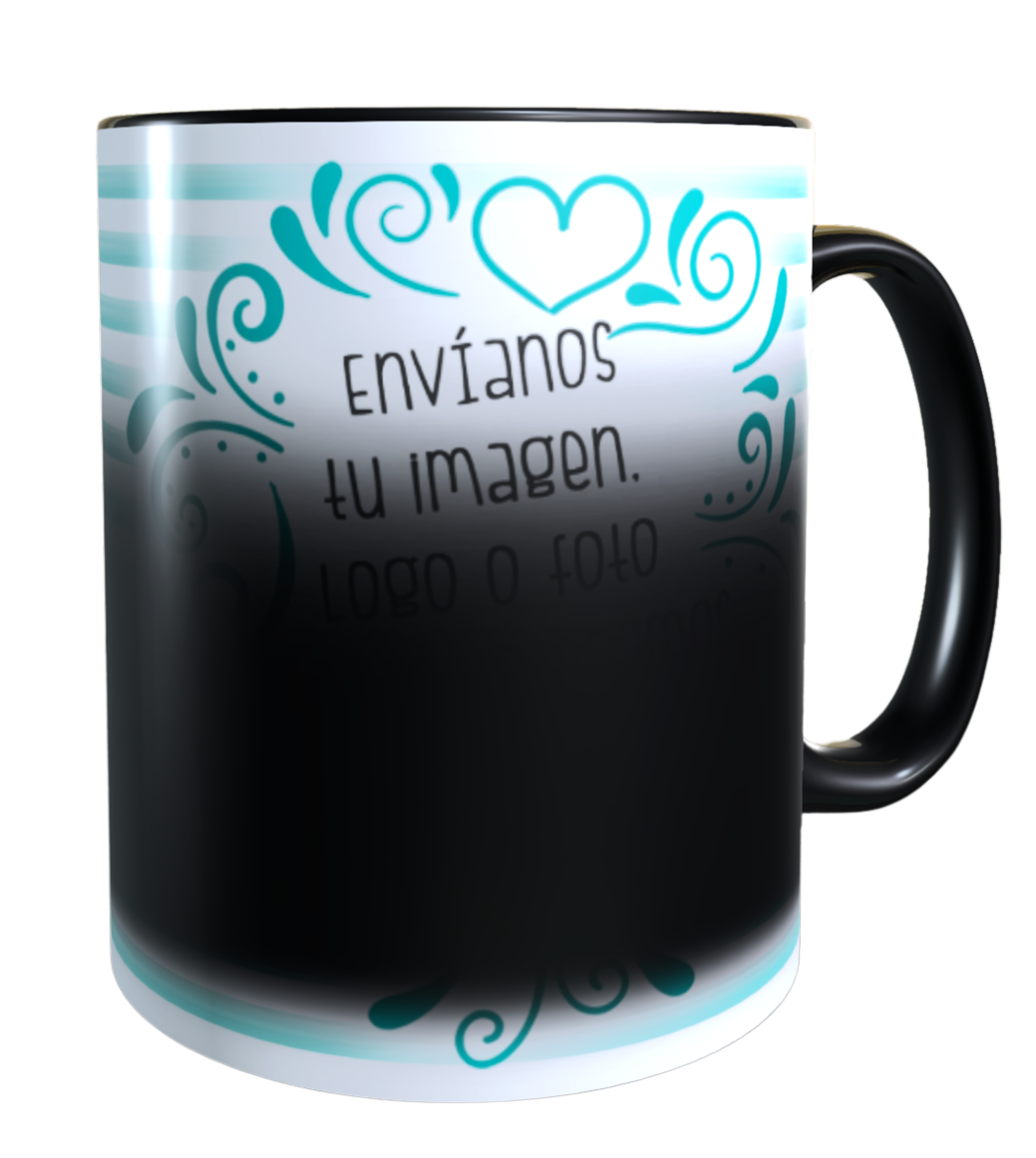 Taza MÁGICA Personalizada con Foto, imagen o logo SIN EDICIÓN