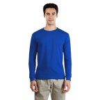 Polera Manga Larga Lisa Algodón 100% Premium Nacional Unisex Hq