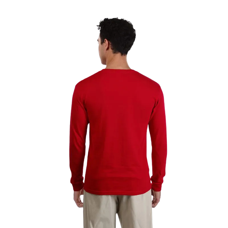 Polera Manga Larga Lisa Algodón 100% Premium Nacional Unisex Hq
