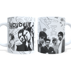 Pack de 6 Tazas de 11 Onzas - Diseños de Bandas Rock Chileno