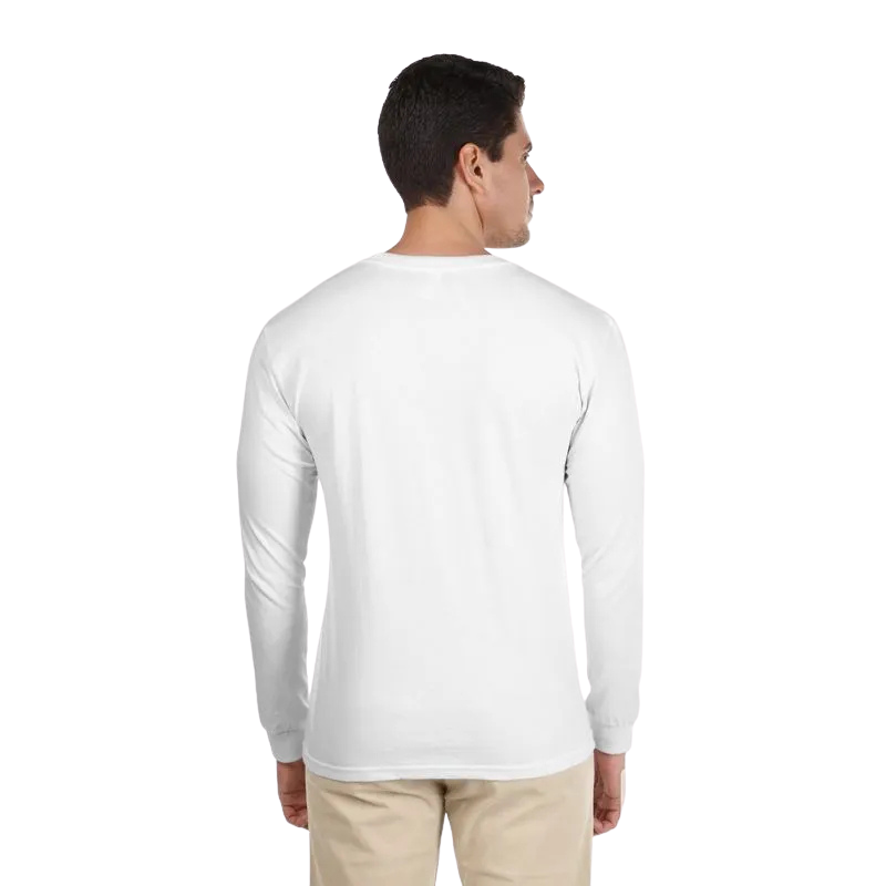 Polera Manga Larga Lisa Algodón 100% Premium Nacional Unisex Hq