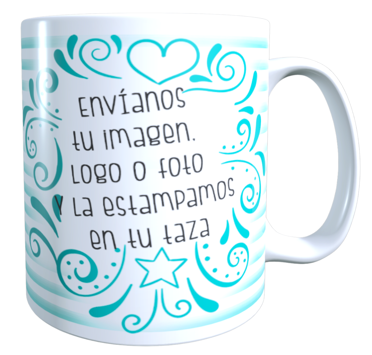Taza Personalizada con Foto, imagen o logo SIN EDICIÓN