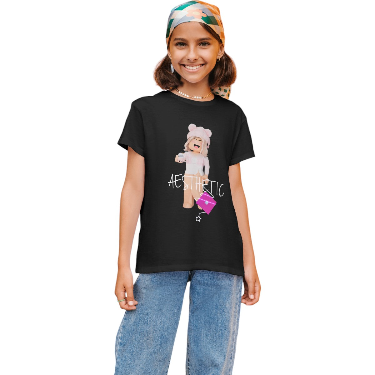 Polera Aesthetic ROBLOX (100% algodón)