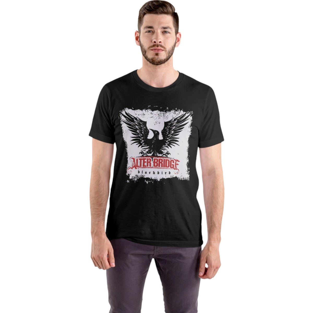 Polera UNISEX Alter Bridge / Blackbird 100% Algodón