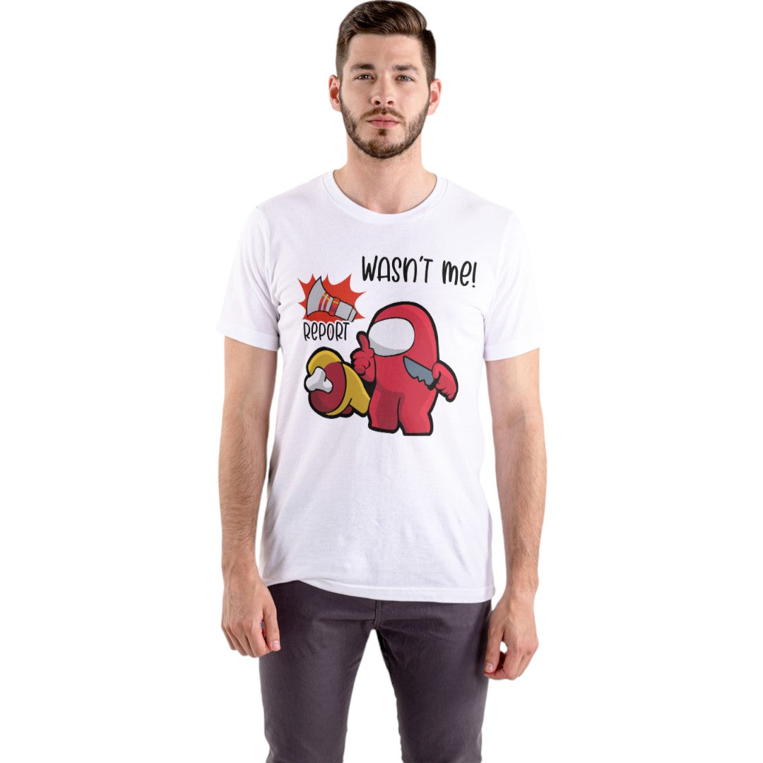 Polera Among Us / Yo No fuí Unisex - Infantil (100% algodón)