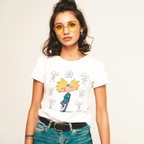 Polera MUJER Hey Arnold 100% Algodón
