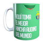 Taza Personalizado con Apellido y Numero, Diseño Audax Italiano