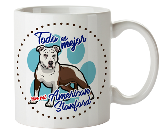Taza Personalizada con Nombre de Mascota, GATOS Y PERROS