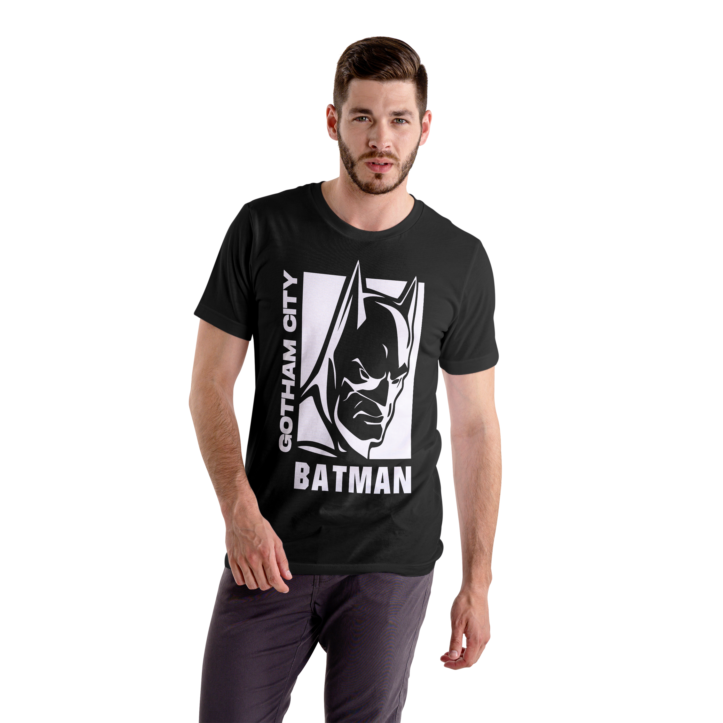 Polera Batman / Ciudad Gotica (100% Algodón)