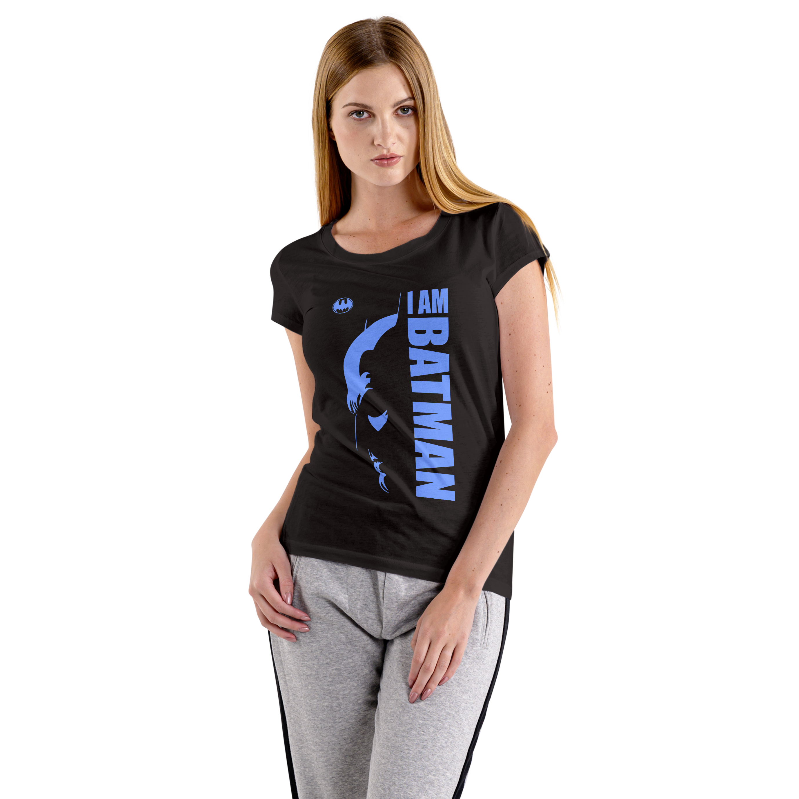 Polera Mujer Batman / I AM BATMAN (100% algodón)
