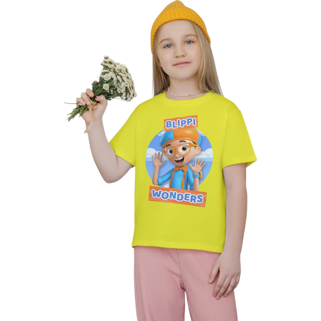LIQUIDACIÓN Polera INFANTILBlippi Wonders 100% Algodón