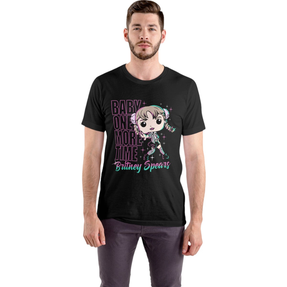 Polera UNISEX Britney Spears / BABY ONE MORE TIME 100% Algodón