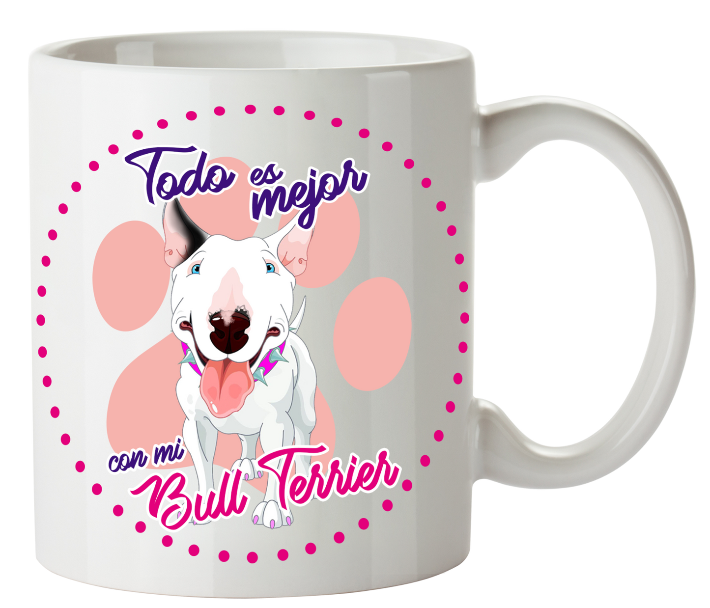 Taza Personalizada con Nombre de Mascota, GATOS Y PERROS