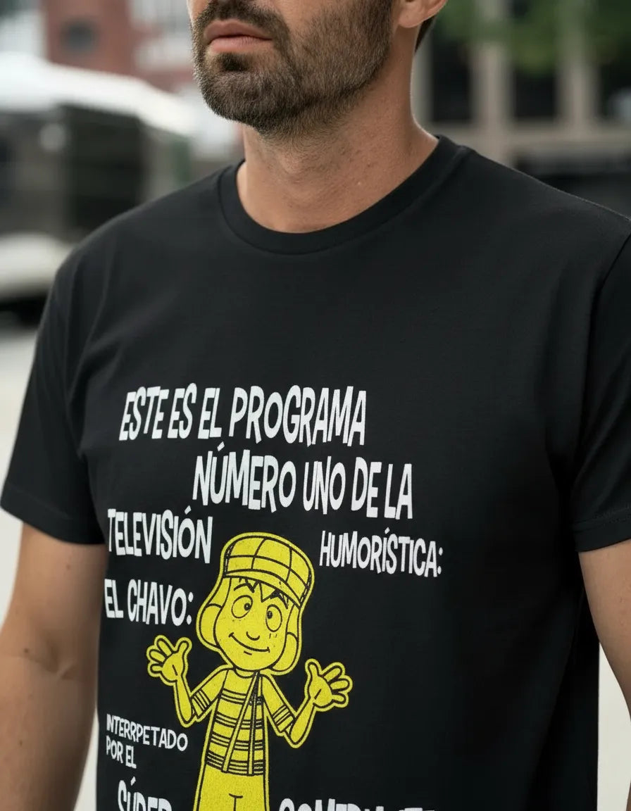 Polera Chavo del 8 / Chespirito Unisex - Infantil (100% algodón)