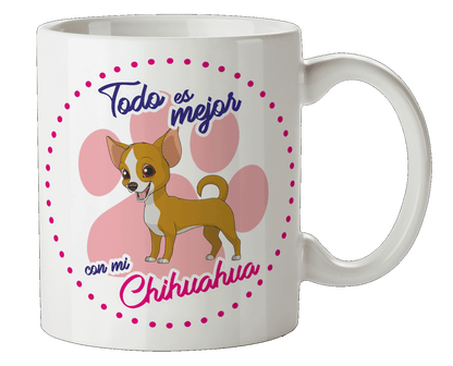 Taza Personalizada con Nombre de Mascota, GATOS Y PERROS