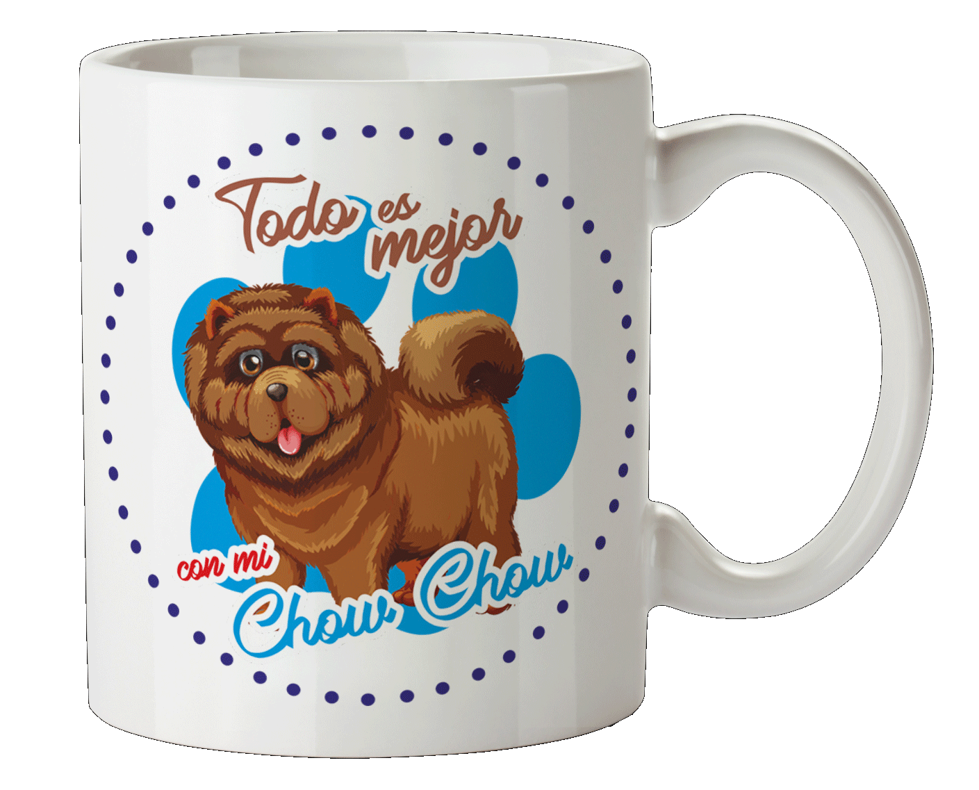 Taza Personalizada con Nombre de Mascota, GATOS Y PERROS