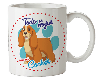 Taza Personalizada con Nombre de Mascota, GATOS Y PERROS