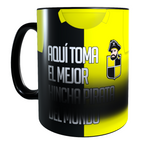 Taza MAGICA Cambia Color / Personalizado con Apellido y Numero Diseño COQUIMBO UNIDO