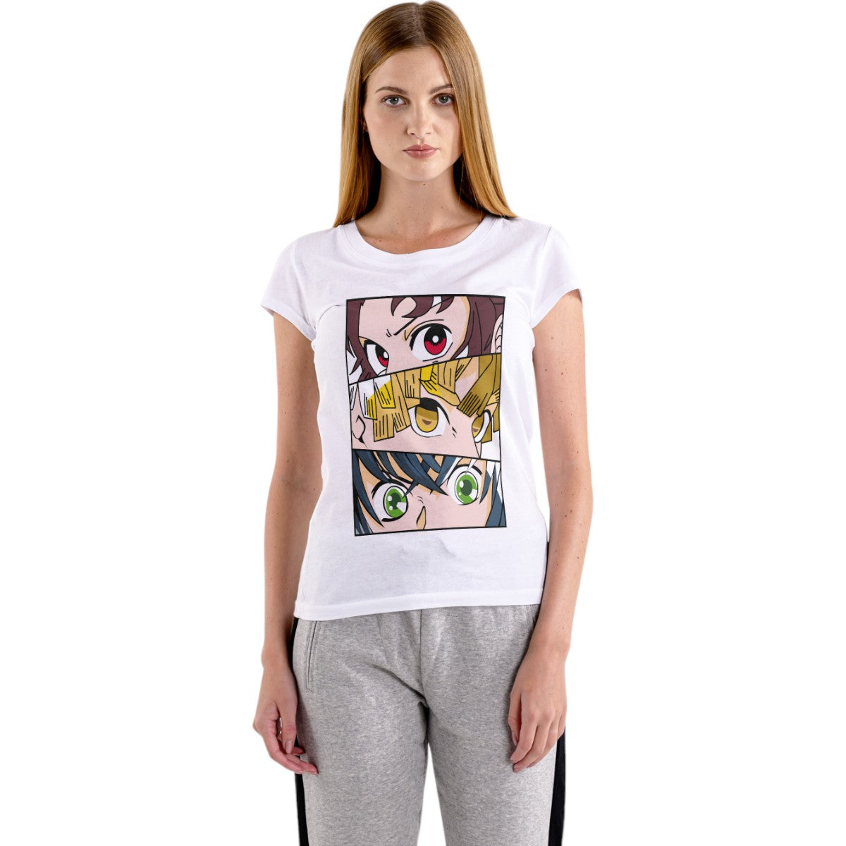 Polera MUJER Demon Slayer: Kimetsu no Yaiba 100% Algodón