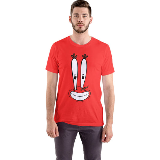 Polera UNISEX Don Cangrejo / Bob Esponja 100% Algodón