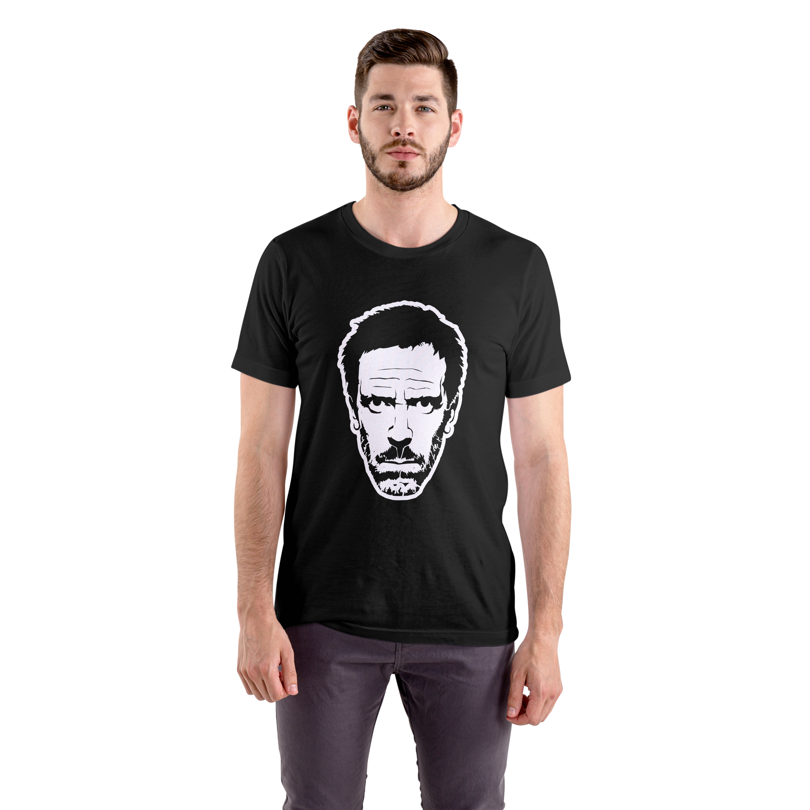 Polera UNISEX Gregory House / Dr. House 100% Algodón