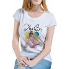 Polera MUJER Dua Lipa / Future Nostalgia 100% Algodón