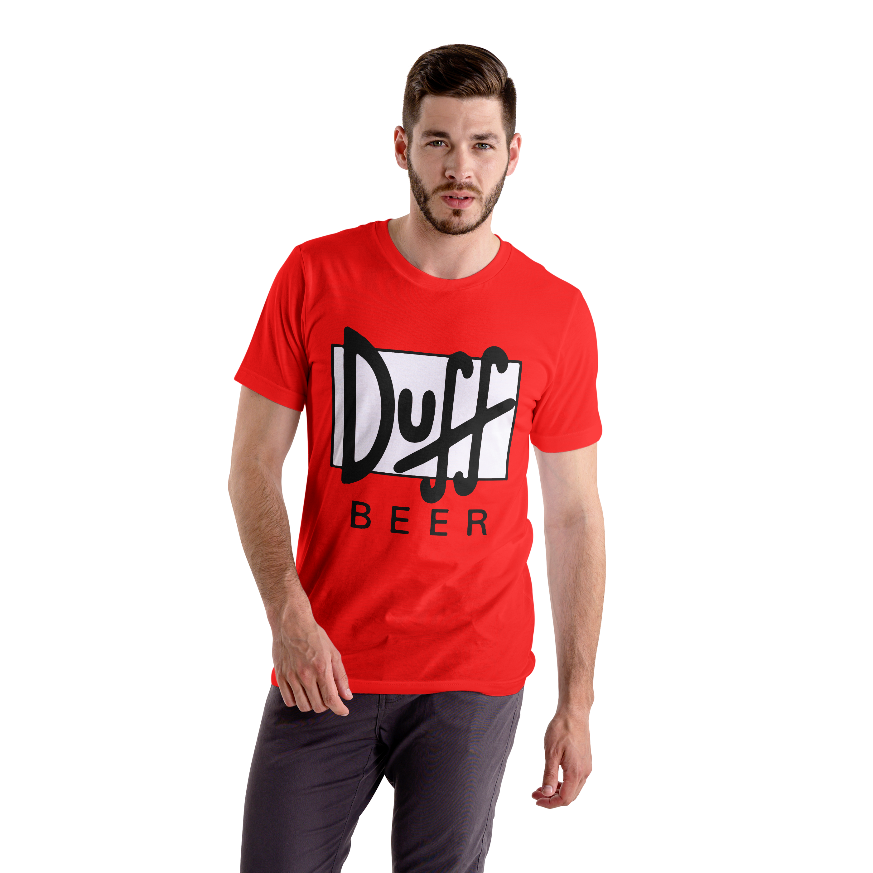 Polera UNISEX Cerveza Duff / Los Simpson 100% Algodón