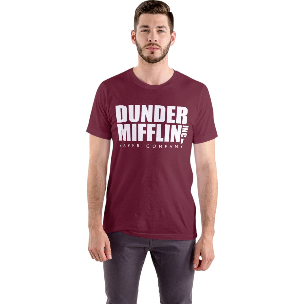Polera UNISEX The Office / Dunder Mifflin Paper Company INC 100% Algodón