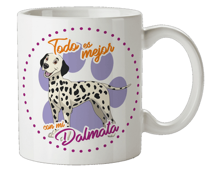 Taza Personalizada con Nombre de Mascota, GATOS Y PERROS