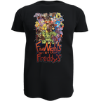Polera Fnaf / Five Nights at Freddy´s - Personajes 2 (100% algodón)