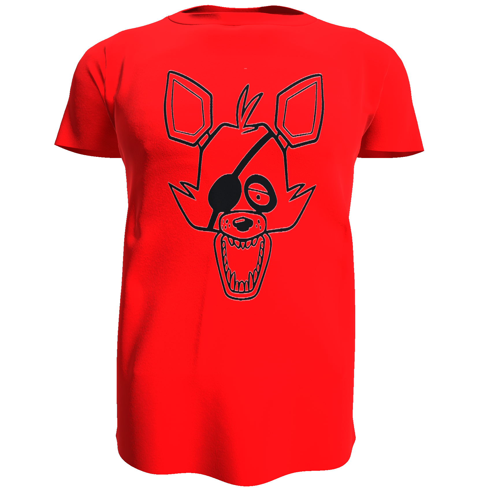 Polera Fnaf / Five Nights at Freddy´s - Foxy (100% algodón)