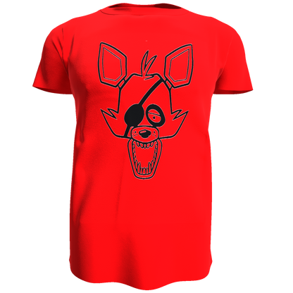 Polera Fnaf / Five Nights at Freddy´s - Foxy (100% algodón)