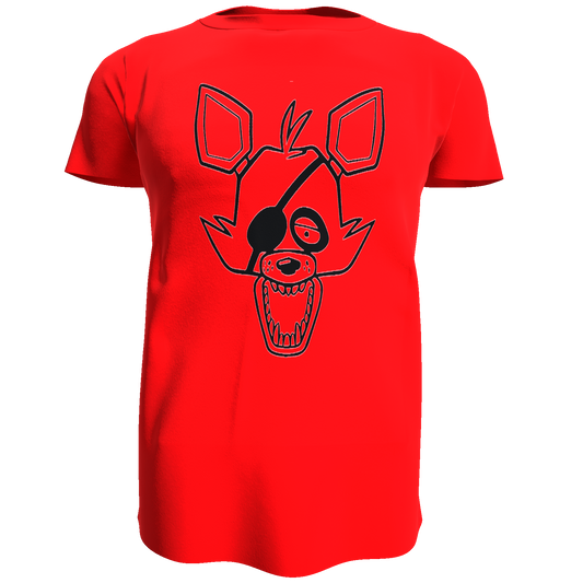 Polera Fnaf / Five Nights at Freddy´s - Foxy (100% algodón)