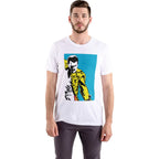 Polera UNISEX Freddie Mercury Live at Wembley / Queen 100% Algodón