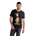 Polera UNISEX Garfield Y Odie 100% Algodón