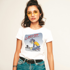 Polera MUJER Gorillaz 100% Algodón