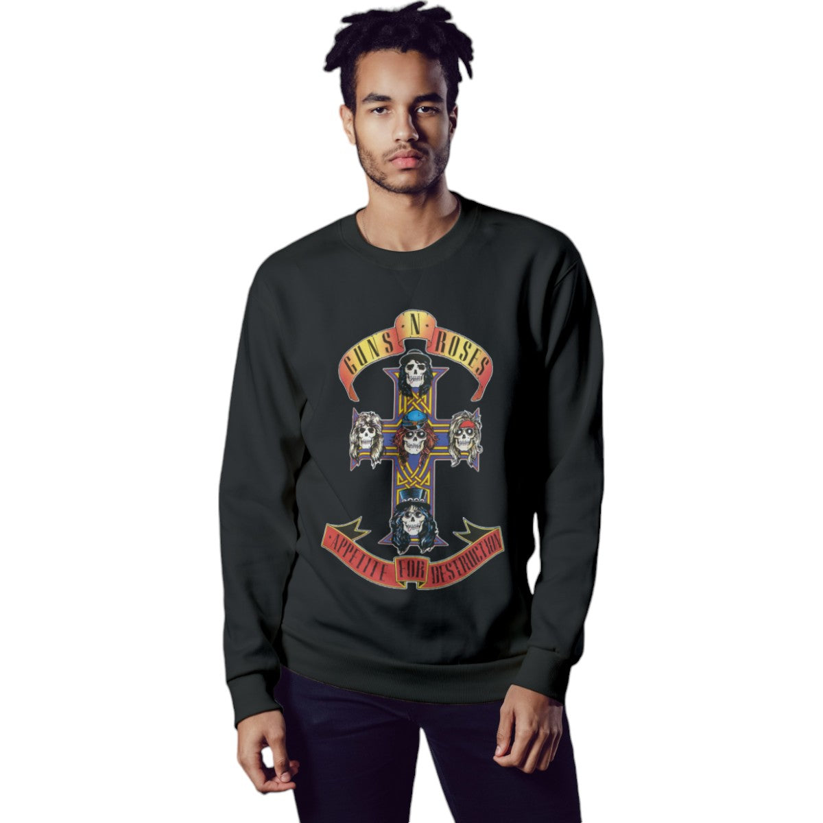 Poleron Guns And Roses / Appetite for Destruction (100% Algodón)