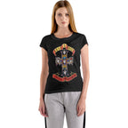 Polera Mujer Guns and Roses (100% Algodón)