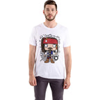 Polera UNISEX Jack Sparrow / Piratas del Caribe Johnny Depp 100% Algodón