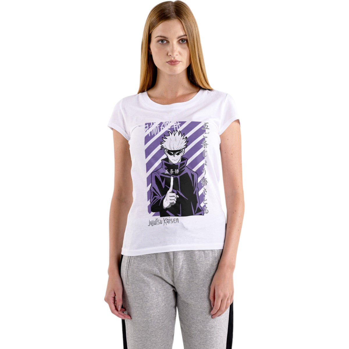 Polera MUJER Jujutsu Kaisen 100% Algodón