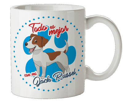 Taza Personalizada con Nombre de Mascota, GATOS Y PERROS