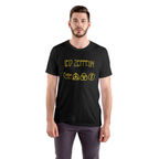 Polera Led Zeppelin (100% Algodón) Negro