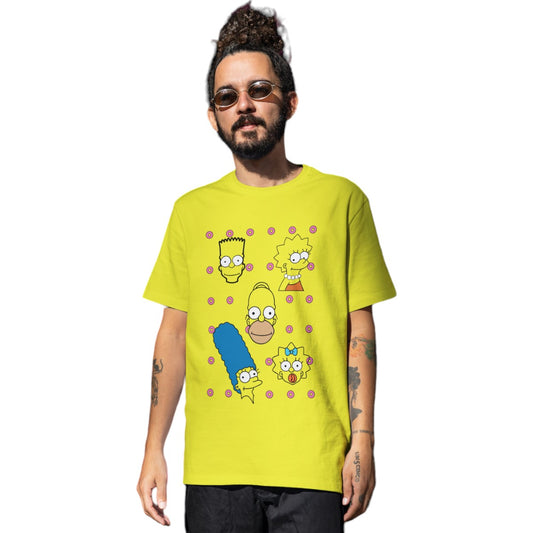 Polera UNISEX Los Simpson / 100% Algodón