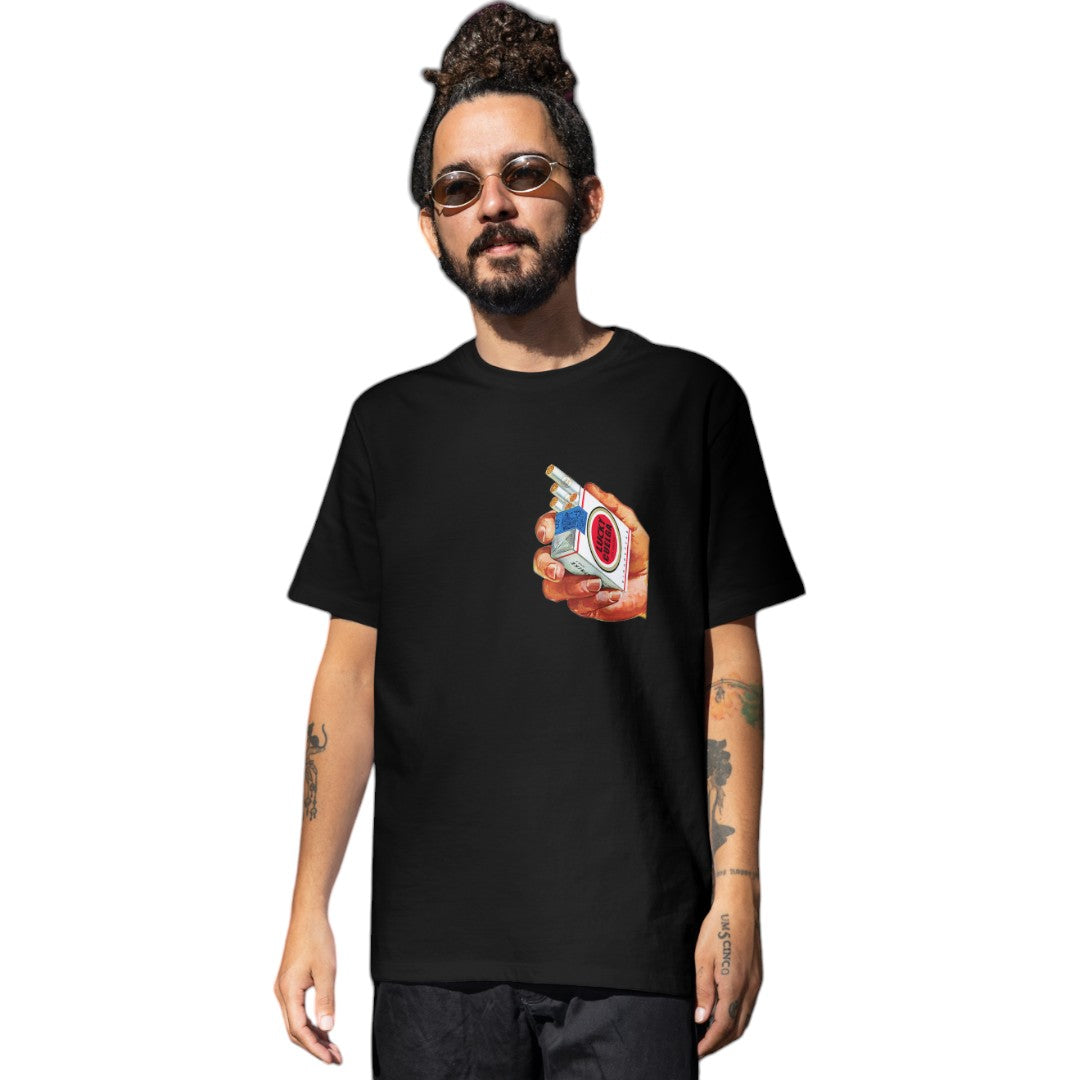 LIQUIDACIÓN Polera UNISEX Lucky Strike LUCKY CUELGA 100% Algodón