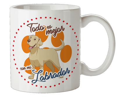 Taza Personalizada con Nombre de Mascota, GATOS Y PERROS