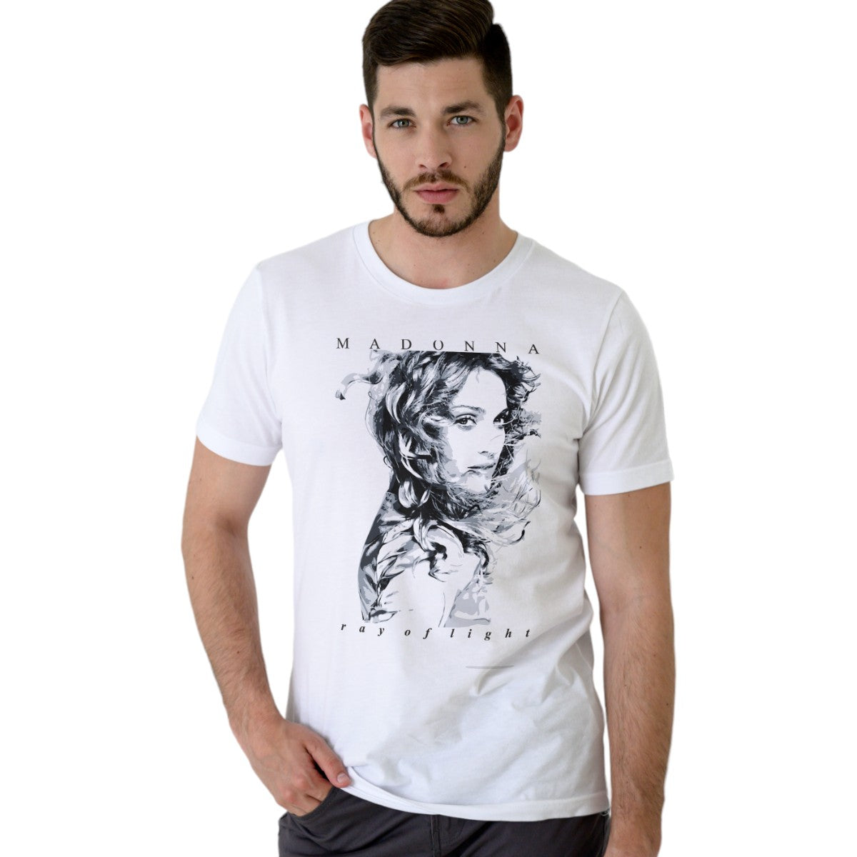 Polera UNISEX Madonna / Ray Of Light 100% Algodón