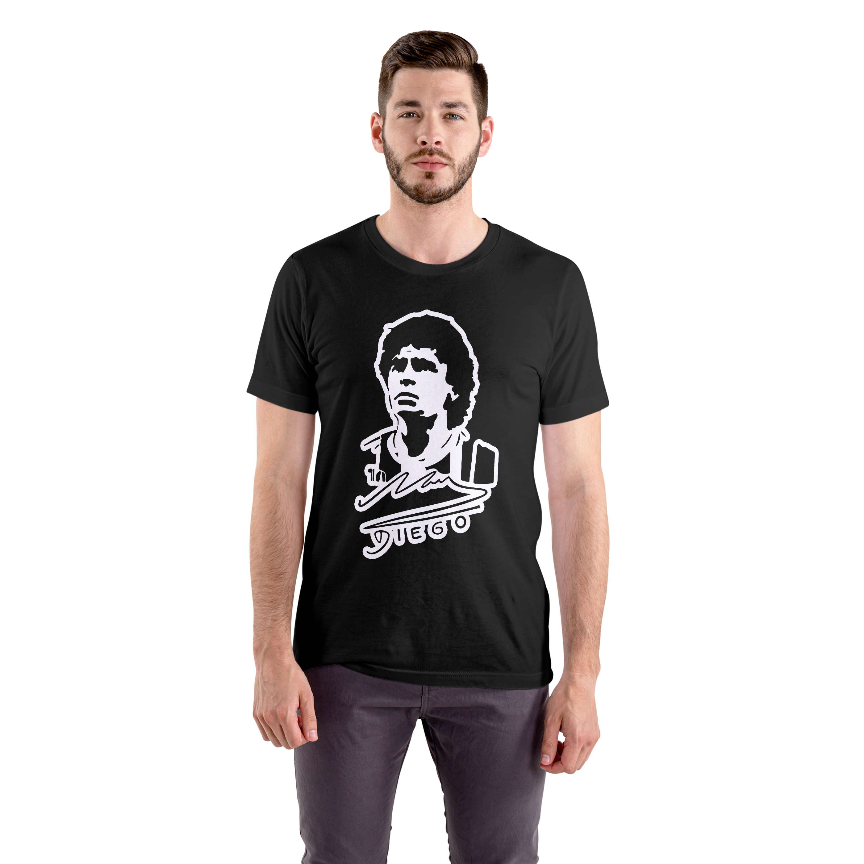 Polera Maradona - Cara (100% Algodón)