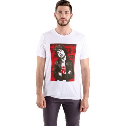 LIQUIDACIÓN Polera UNISEX Mick Jagger The Rolling Stones 100% Algodón