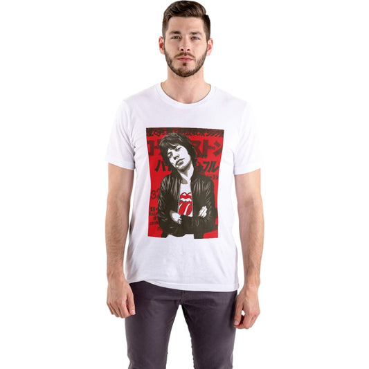 Polera UNISEX Mick Jagger The Rolling Stones 100% Algodón