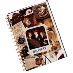 Libreta Cuaderno Harry Potter Cuadriculado sin fecha 21x15cm